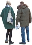 Couple walking person png (2897) - miniature