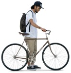 Man cycling people png (14742) - miniature