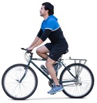Man cycling people png (14927) - miniature