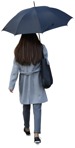 Woman walking human png (10140) - miniature