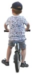 Boy cycling  (12640) - miniature