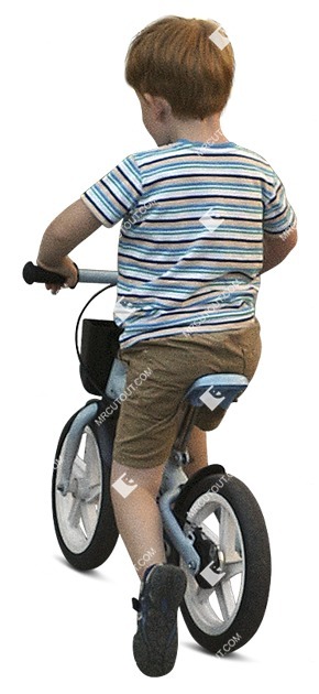 Boy cycling photoshop people (10650)