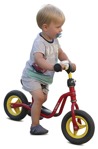 Boy cycling  (12442) - miniature