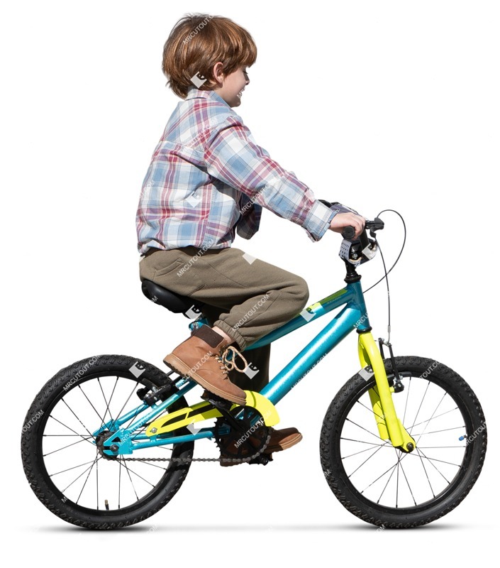 Boy cycling photoshop people (15251)