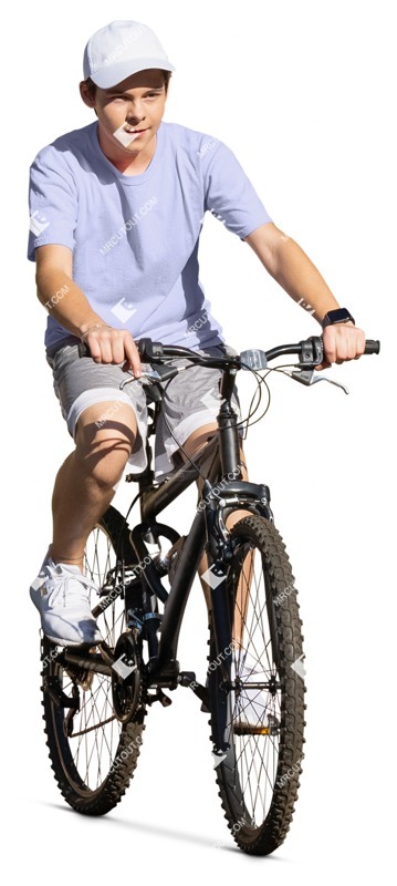 Boy cycling people png (17964)