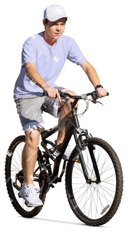 Boy cycling people png (16600)