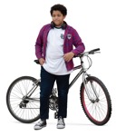 Boy cycling people png (17886) - miniature