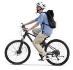 Boy cycling people png (17860) - miniature