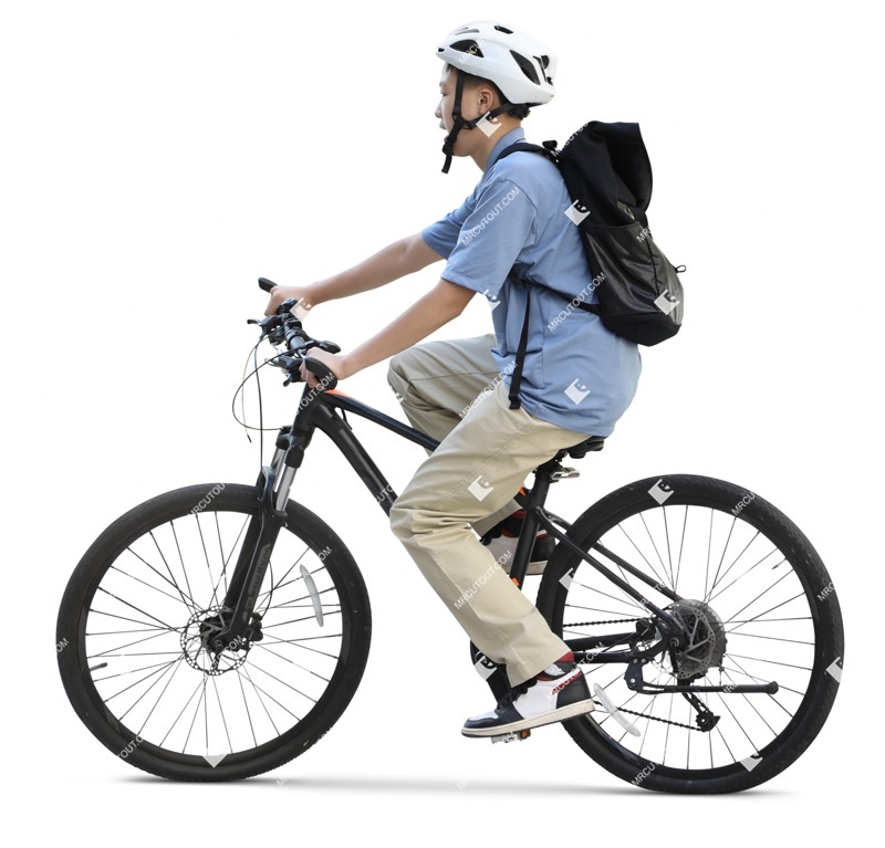 Boy cycling people png (17860)