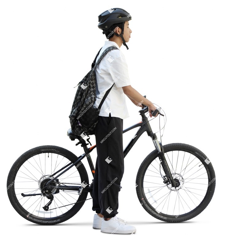 Boy cycling people png (17861)