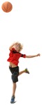 Boy exercising  (9739) - miniature