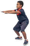 Boy exercising people png (12075) - miniature