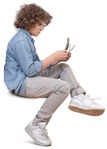 Boy playing people png (12726) - miniature