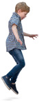 Boy playing  (20256) - miniature