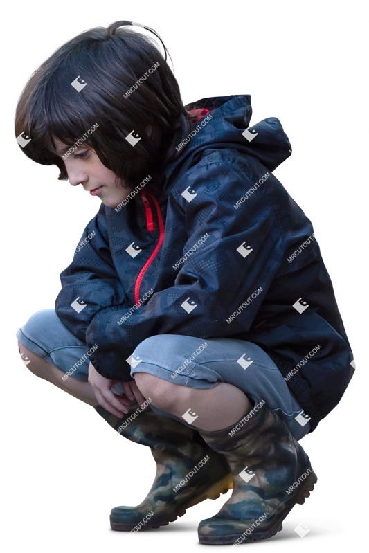 Boy playing photoshop people (19889)