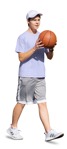Boy playing basketball people png (16692) - miniature