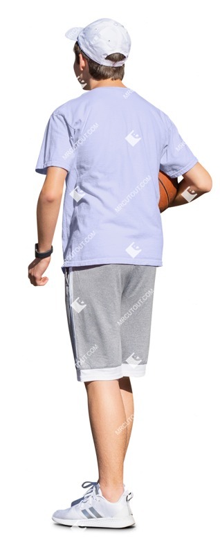 Boy playing basketball people png (19015)