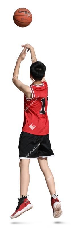 Boy playing basketball png people (17475)
