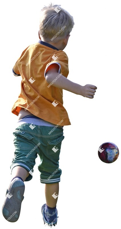 Boy playing soccer person png (3905)