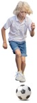 Boy playing soccer person png (9049) - miniature
