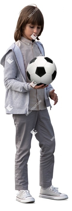 Boy playing soccer people png (13615)