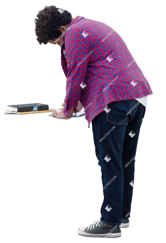 Boy reading a book people png (18371)