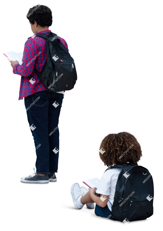 Boy reading a book png people (20198)