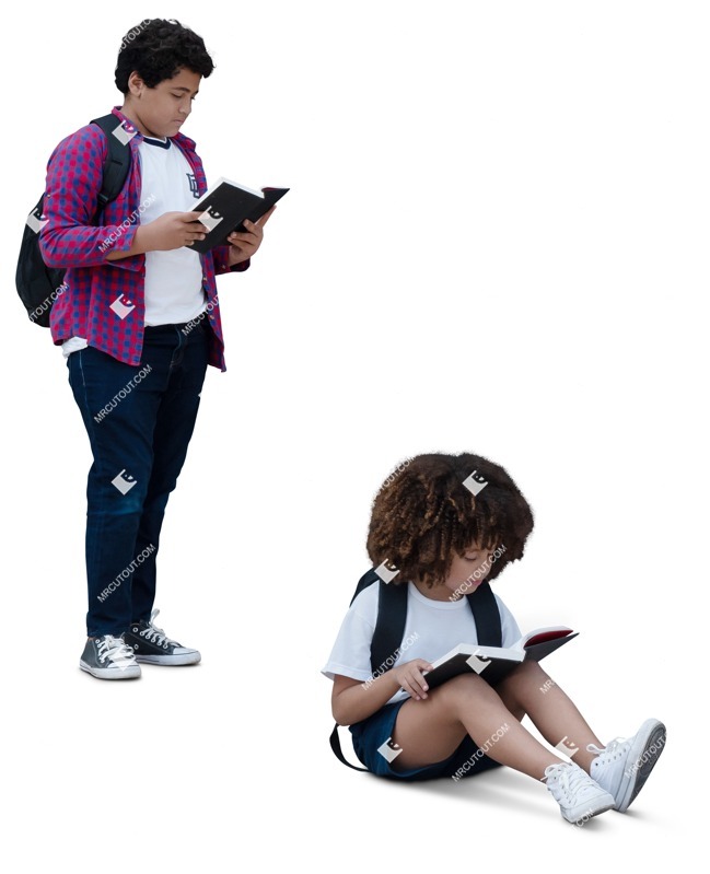 Boy reading a book png people (19982)