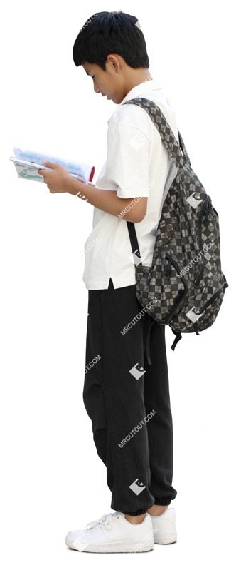 Boy reading a book people png (18166)