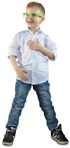 Boy standing photoshop people (3897) - miniature