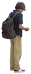 Boy standing people png (12037) - miniature