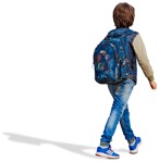 Boy walking people png (5984) - miniature
