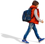 Boy walking  (5957) - miniature