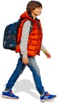 Boy walking person png (5864) - miniature