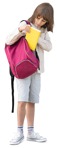 Boy with a book png people (13650) - miniature