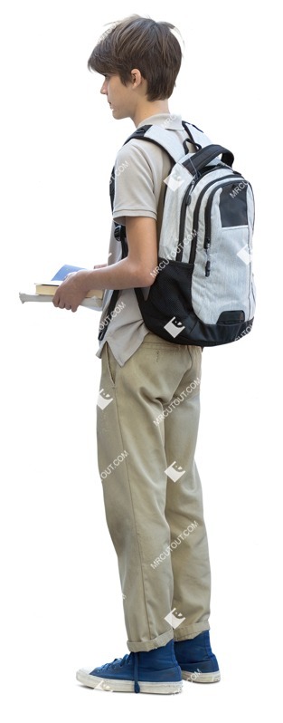 Boy with a book photoshop people (14803)