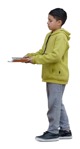 Boy with a book  (19839) - miniature
