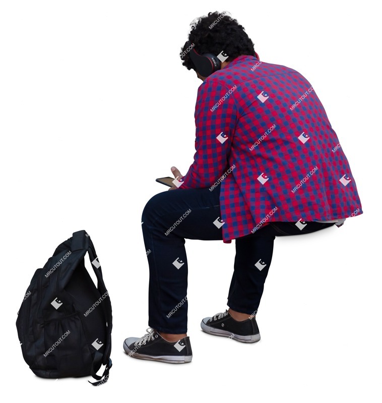 Boy with a smartphone people png (19831)