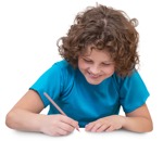 Boy writing people png (12791) | MrCutout.com - miniature