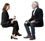 Business group sitting person png (16470) | MrCutout.com - miniature