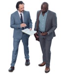 Cut out people - Business Group Standing 0011 | MrCutout.com - miniature