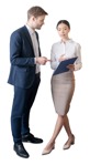 Business group standing png people (8448) - miniature