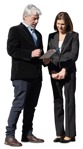 Business group standing people png (16290) - miniature