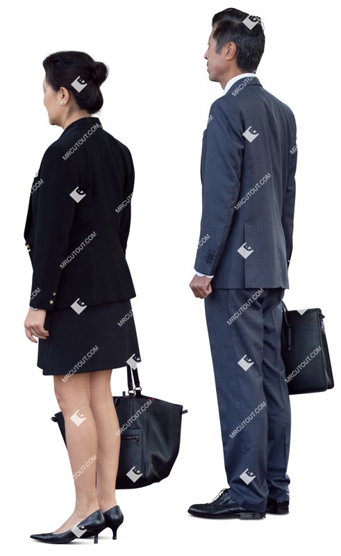 Business group standing people png (16775)