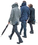 Business group walking  (2560) - miniature