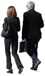 Business group walking entourage people (16461) | MrCutout.com - miniature