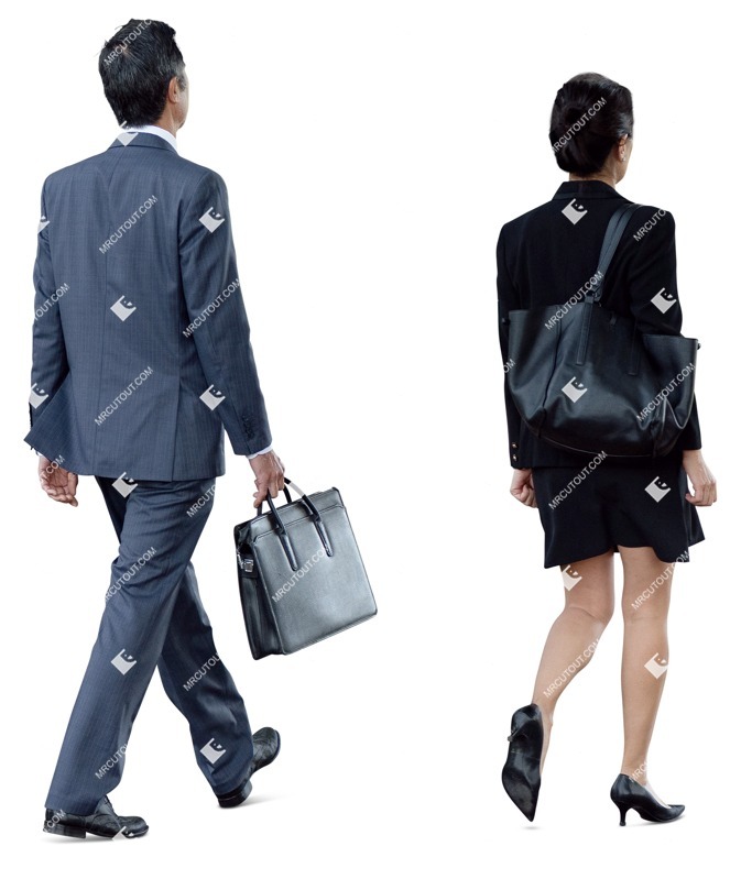 Business group walking people png (16773)