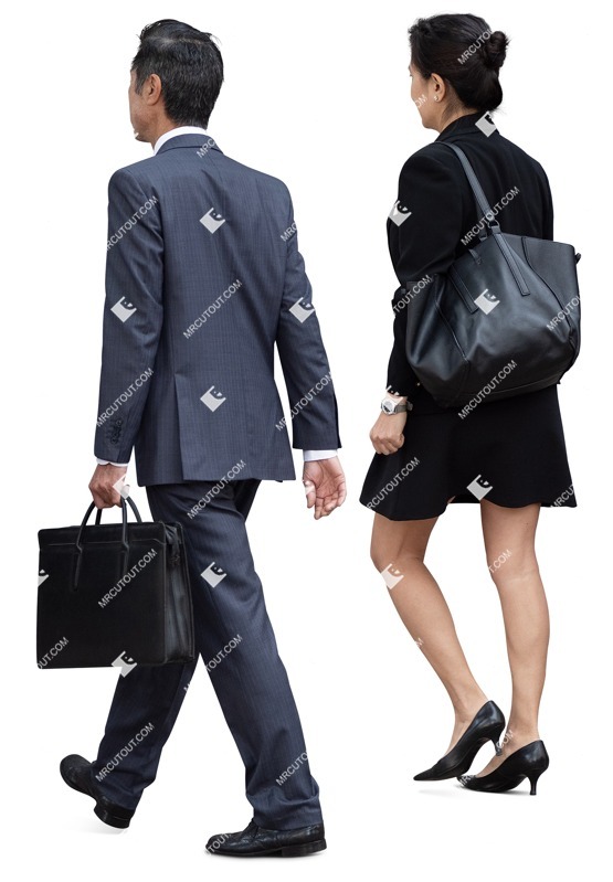 Business group walking people png (16774)