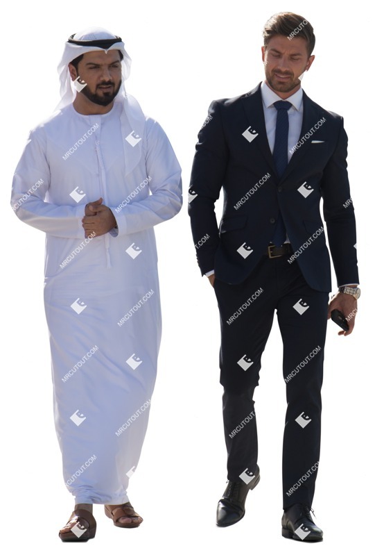 Business group with a smartphone walking people png (6890)