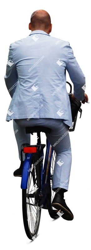 Businessman cycling people png (867)